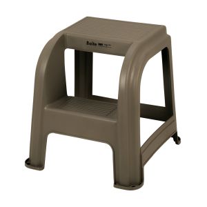 ベストコ BESTOCO ベストコ 踏み台 スツールステップ 脚立 L ブラウン MA-4120 Boiteガレージ