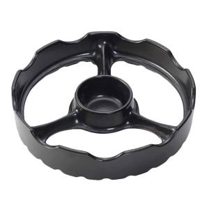 東彼セラミックス TOHI トーセラム TSG-001a 温度センサー対応 補助 五徳 焼き台 19cm 黒 東彼セラミックス