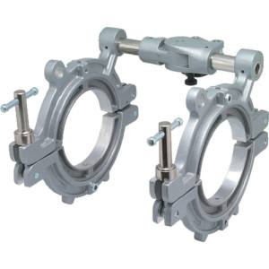 MCCコーポレーション 松阪鉄工所 MCC EKS-200 ソケットエルボクランプ200/150JISライナー付 松阪鉄工所