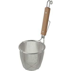 新越ワークス スリースノー 18-8 ラーメン専用 パワー てぼ 平底 引掛付 8メッシュ 新越ワークス TS