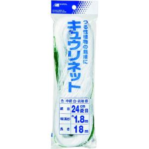 日本マタイ 日本マタイ ヘッダー袋入 キュウリネット 24cm 1.8x18m 