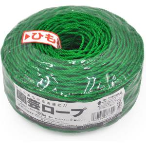 日本マタイ 日本マタイ 園芸ロープ 2x100m 緑 