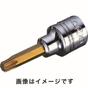 KTC 京都機械工具 KTC NQ4T10 ネプロス 6.3sq. T型トルクスビットソケット T10 NEPROS