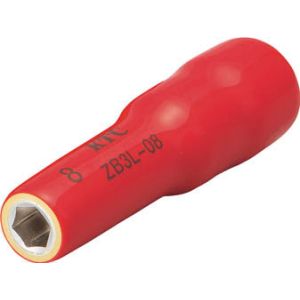 KTC 京都機械工具 KTC ZB3L-08 9.5sq. 絶縁 ディープソケット 8mm