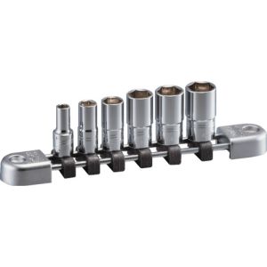KTC 京都機械工具 KTC NTB2M06A ネプロス 6.3sq. セミディープソケットセット 6角 6コ組