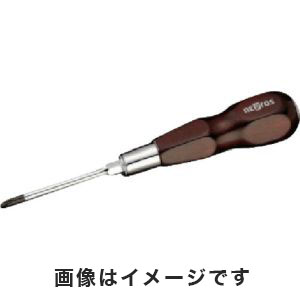 KTC 京都機械工具 KTC ND3P-1 ネプロス 木柄ドライバ貫通タイプ クロス 1 プラス NEPROS