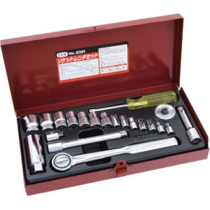 スエカゲツール SUEKAGETOOL  スエカゲツール 2321 21PCソケットレンチセット