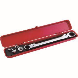 スエカゲツール SUEKAGETOOL スエカゲツール  DFL-1GS ダブルフレックスロックギアレンチ&ゴースルーソケットセット