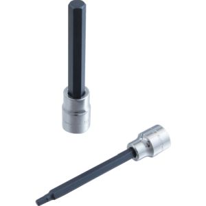 スエカゲツール SUEKAGETOOL  スエカゲツール 1336L12 ロングヘックスビットソケット 12mm