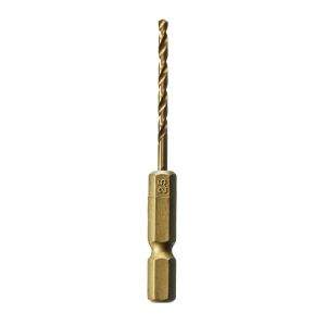 高芝ギムネ製作所 高芝ギムネ No.2306-2.5 FIRST チタンコート 六角鉄鋼ドリル 2.5mm
