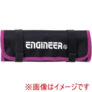 エンジニア ENGINEER エンジニア KSE-35P ツールロールバッグPINK&BLACK W465×D250