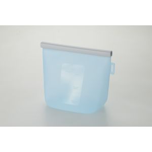 セーブインダストリー セーブインダストリー SV-7534 くりかえし使えるシリコン保存バッグ 1500ml ブルー 