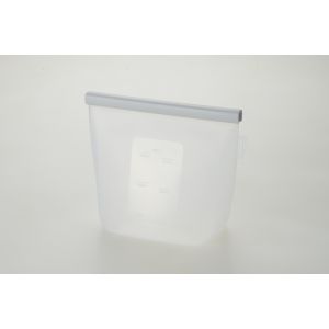 セーブインダストリー セーブインダストリー SV-7558 くりかえし使えるシリコン保存バッグ 1500ml クリア 