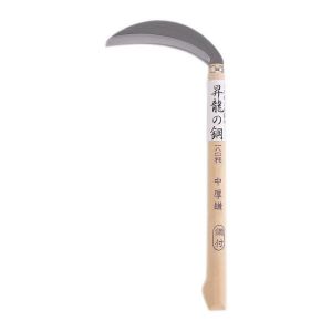 カネコ総業 昇龍の鋼 カネコ総業 140771 SLD鋼中厚鎌半掛り柄付 180mm