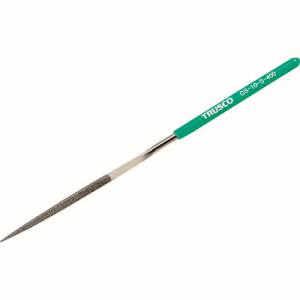 トラスコ TRUSCO トラスコ GS-10-S-400 ダイヤモンドヤスリ 精密用 10本組 三角 TRUSCO 