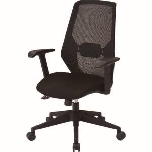 トラスコ TRUSCO トラスコ MCH-A-BK メッシュハイバックチェア"VIENTO" 肘付 ブラック TRUSCO メーカー直送 代引不可 沖縄 離島不可