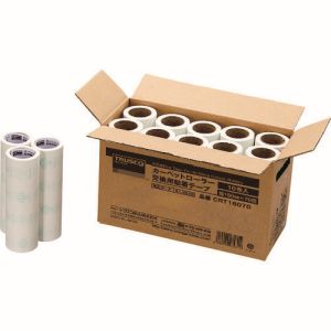 トラスコ TRUSCO トラスコ カーペットローラー交換用粘着テープ  10巻入 160mm幅×70周 CRT16070