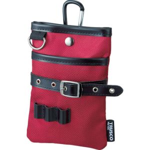 トラスコ TRUSCO トラスコ TCTC1509-R コンパクトツールケース シザーポケット レッド TRUSCO