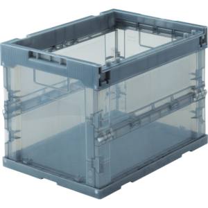トラスコ TRUSCO トラスコ TR-S20BK BK スケルコン折りたたみコンテナ 20L 黒 TRUSCO