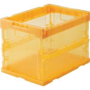 トラスコ中山 TRUSCO トラスコ TR-S20OR OR スケルコン折りたたみコンテナ 20L オレンジ TRUSCO