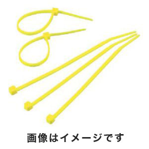 トラスコ TRUSCO トラスコ TRCVR-380Y ケーブルタイ 幅7.6mm×長さ380mm最大結束φ108 黄 TRUSCO
