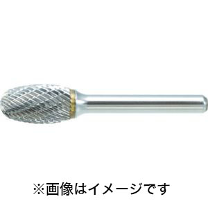 トラスコ TRUSCO トラスコ TB6C060S 超硬バー タマゴ型 Φ6×刃長10×軸6 シングルカット TRUSCO