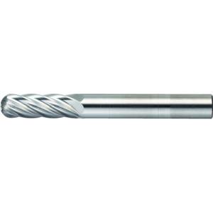 トラスコ TRUSCO トラスコ TA2C060 超硬バー 先丸円筒型 Φ6×刃長19×軸6 アルミカット TRUSCO