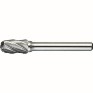 トラスコ TRUSCO トラスコ TA2C095 超硬バー 先丸円筒型 Φ9.5×刃長19×軸6 アルミカット TRUSCO