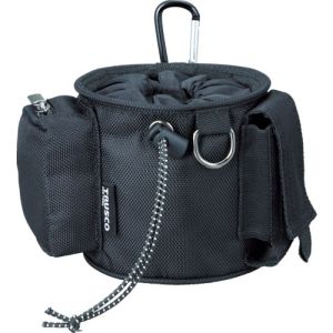 トラスコ TRUSCO トラスコ TCTC2003-BK コンパクトツールケース シボリポケット ブラック TRUSCO