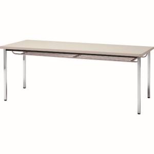 トラスコ TRUSCO トラスコ TDST1845-NG 会議用テーブル 1800X450XH700 下棚付 丸脚 ニューグレー TRUSCO メーカー直送 代引不可 北海道 沖縄 離島不可