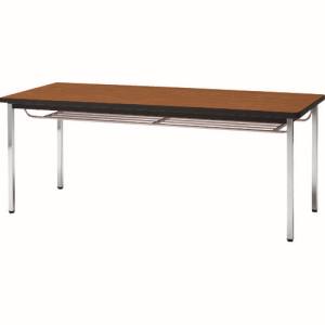 トラスコ TRUSCO トラスコ TDST1875-T 会議用テーブル 1800X750XH700 下棚付 丸脚 チーク TRUSCO メーカー直送 代引不可 北海道 沖縄 離島不可