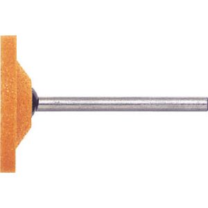 トラスコ TRUSCO トラスコ MO-641P 軸付砥石WA 平型 Φ25×幅3×軸3 60 10本入 1PK TRUSCO