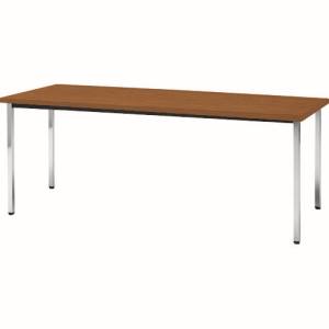 トラスコ TRUSCO トラスコ TD1845-T 会議用テーブル 1800X450XH700 角脚 下棚無し チーク TRUSCO メーカー直送 代引不可 北海道 沖縄 離島不可