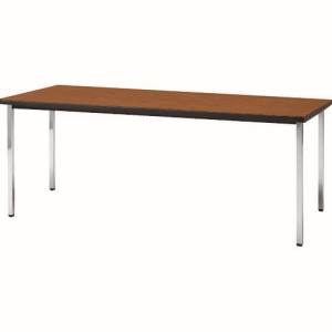 トラスコ TRUSCO トラスコ TDS1845-T 会議用テーブル 1800X450XH700 角脚 下棚無し チーク TRUSCO メーカー直送 代引不可 北海道 沖縄 離島不可