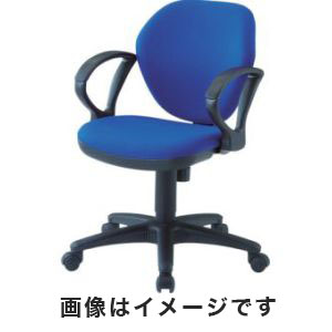 トラスコ中山 TRUSCO オフィスチェア 肘付 グレー T-10A-GY メーカー直送 代引不可