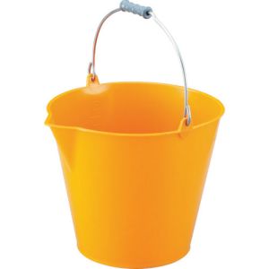 トラスコ TRUSCO トラスコ ソフトバケット 14L オレンジ TSB-14OR