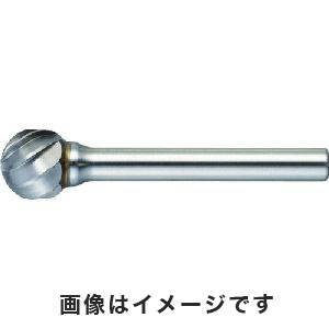 トラスコ TRUSCO トラスコ TA8C160 超硬バー 球型 Φ16×刃長14×軸6 アルミカット TRUSCO