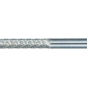 トラスコ TRUSCO トラスコ TB1A030EL75 超硬バー 円筒型エンド刃 Φ3×刃長14×軸3 ロング ダブル TRUSCO