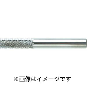 トラスコ TRUSCO トラスコ TB1C030SE 超硬バー 円筒型エンド刃 Φ3×刃長12.7×軸6 シングルカット TRUSCO