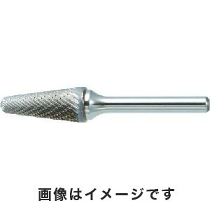 トラスコ TRUSCO トラスコ TB7C160S 超硬バー テーパー先丸型 Φ16×刃長30×軸6 シングルカット TRUSCO