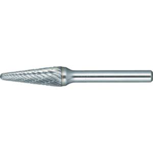 トラスコ TRUSCO トラスコ TH7C127 超硬バー テーパー 先丸 Φ12.7×刃長29×軸6 コース TRUSCO