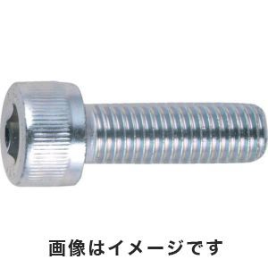 トラスコ TRUSCO トラスコ B730-0612 六角穴付ボルト三価 白 全ネジ M6×12 22本入 TRUSCO