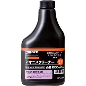 トラスコ TRUSCO トラスコ αアオニスノンガスクリーナー 替ボトル 350ml 1本 ECO-AC-C