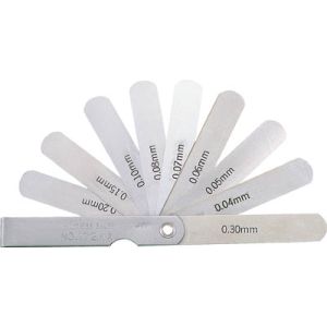 トラスコ TRUSCO トラスコ T100MZ シクネスゲージ 幅12.7 長さ100 範囲0.03～1.00 1個 TRUSCO