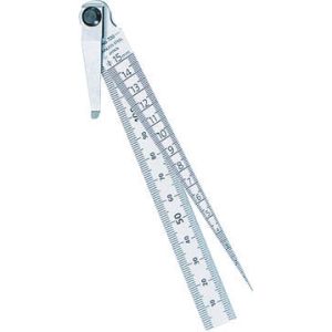 トラスコ TRUSCO トラスコ TG-700S テーパーゲージ 測定範囲テーパ1.0～15.0 1個 TRUSCO