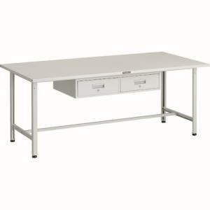 トラスコ TRUSCO トラスコ SAE-1200FL2 W SAE型作業台 1200X750XH740 2列引出し付 W色 TRUSCO メーカー直送 代引不可 北海道 沖縄 離島不可