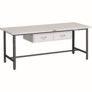 トラスコ TRUSCO トラスコ SAE-1800FL2 DG SAE型作業台 1800X750XH740 2列引出し付 DG色 TRUSCO メーカー直送 代引不可 北海道 沖縄 離島不可