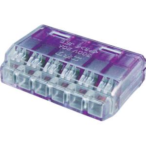 トラスコ TRUSCO トラスコ 差込形電線コネクタ極数6  6個入 T-QL-6