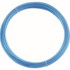 トラスコ TRUSCO トラスコ ポリウレタンチューブ 12×8.0mm 10m巻 クリアブルー 1巻 TEN-12-10-CBL