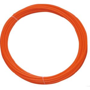 トラスコ TRUSCO トラスコ ポリウレタンチューブ 6×4.0mm 10m巻 オレンジ TEN-6-10-O